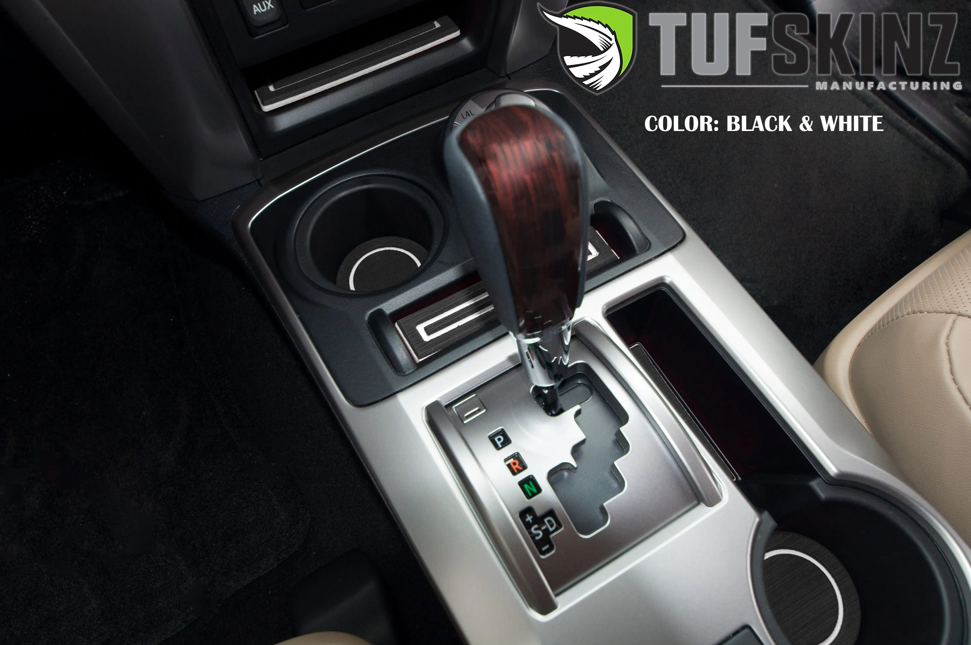 Tufskinz Interior Cup Holder Foam Inserts For 4Runner (2010-2024)
