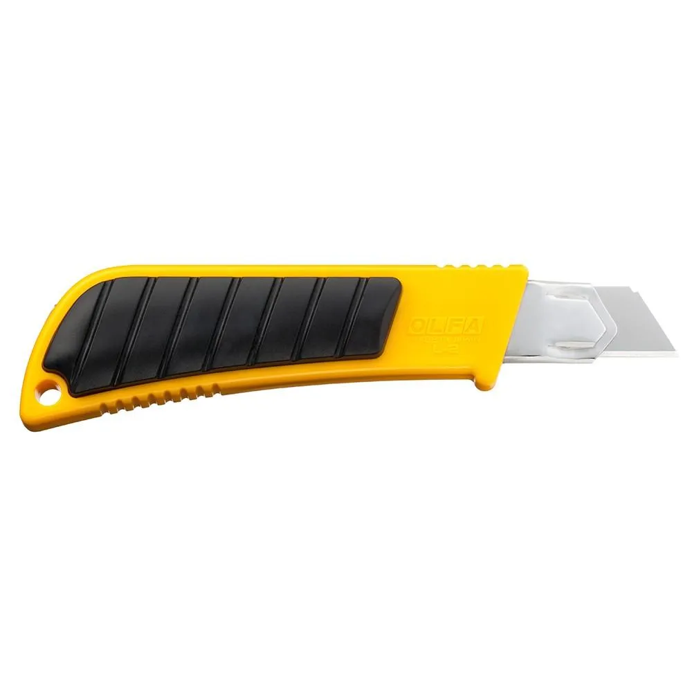 Utility Knife - OLFA 18mm L-2 Utility Knife with Rubber Inset 5004