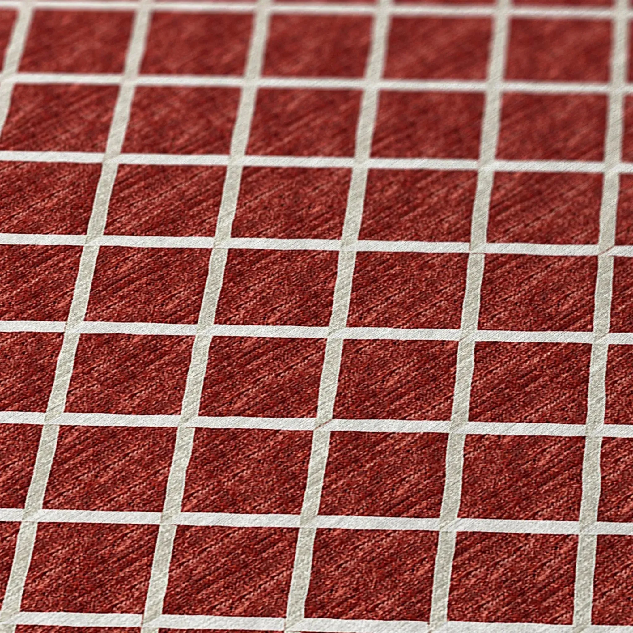 York YO1 Red Rug