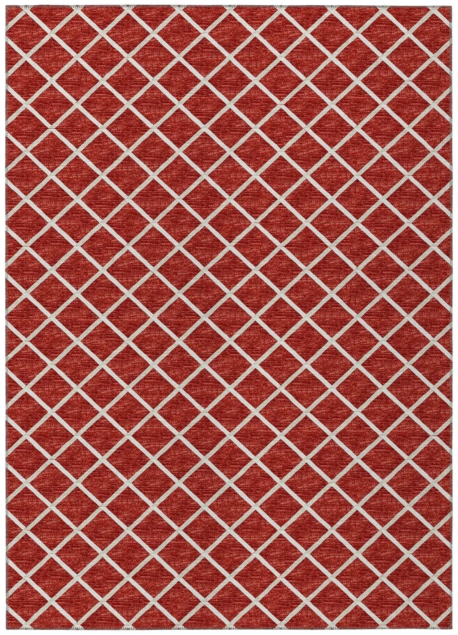 York YO1 Red Rug