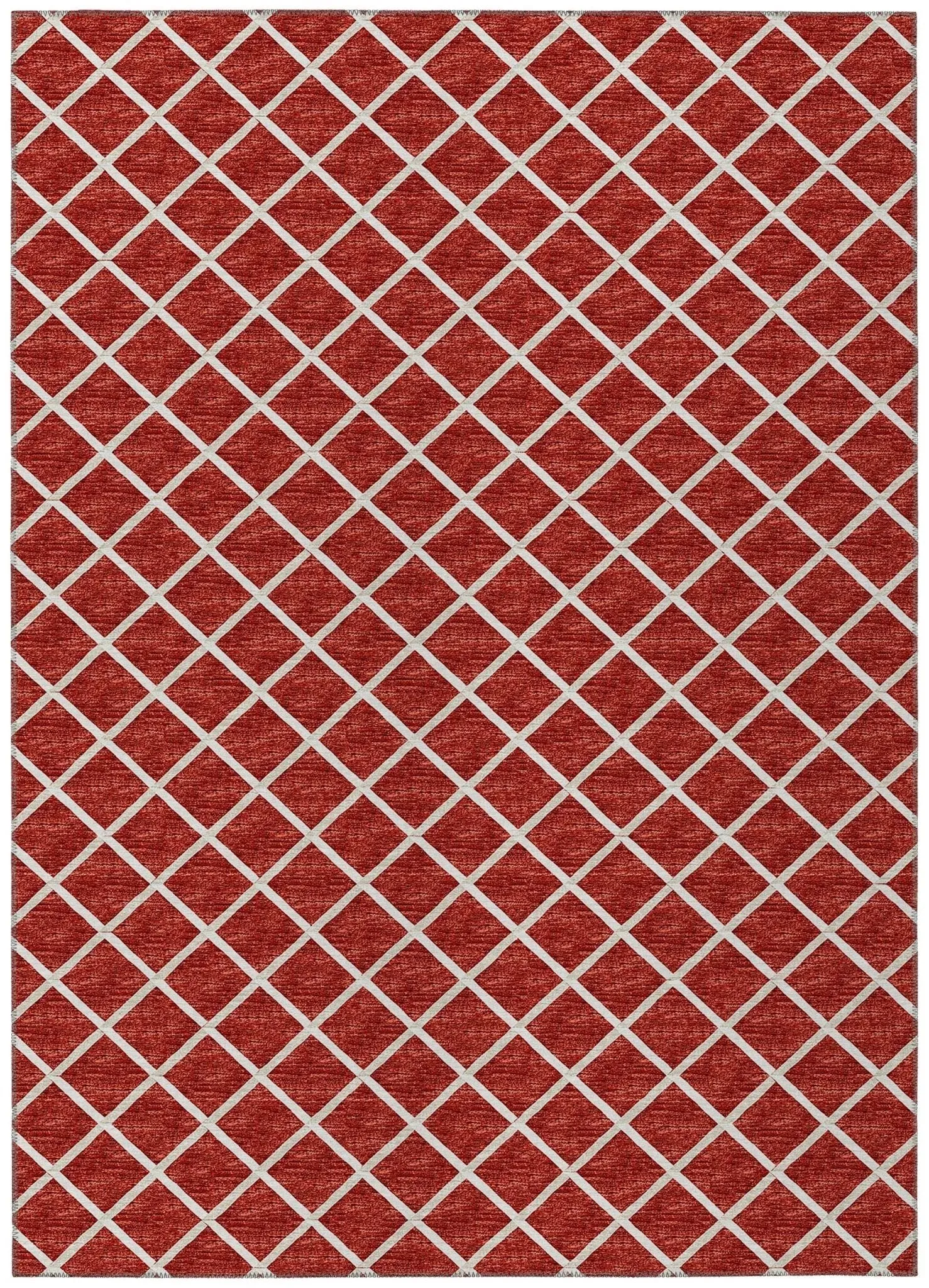 York YO1 Red Rug