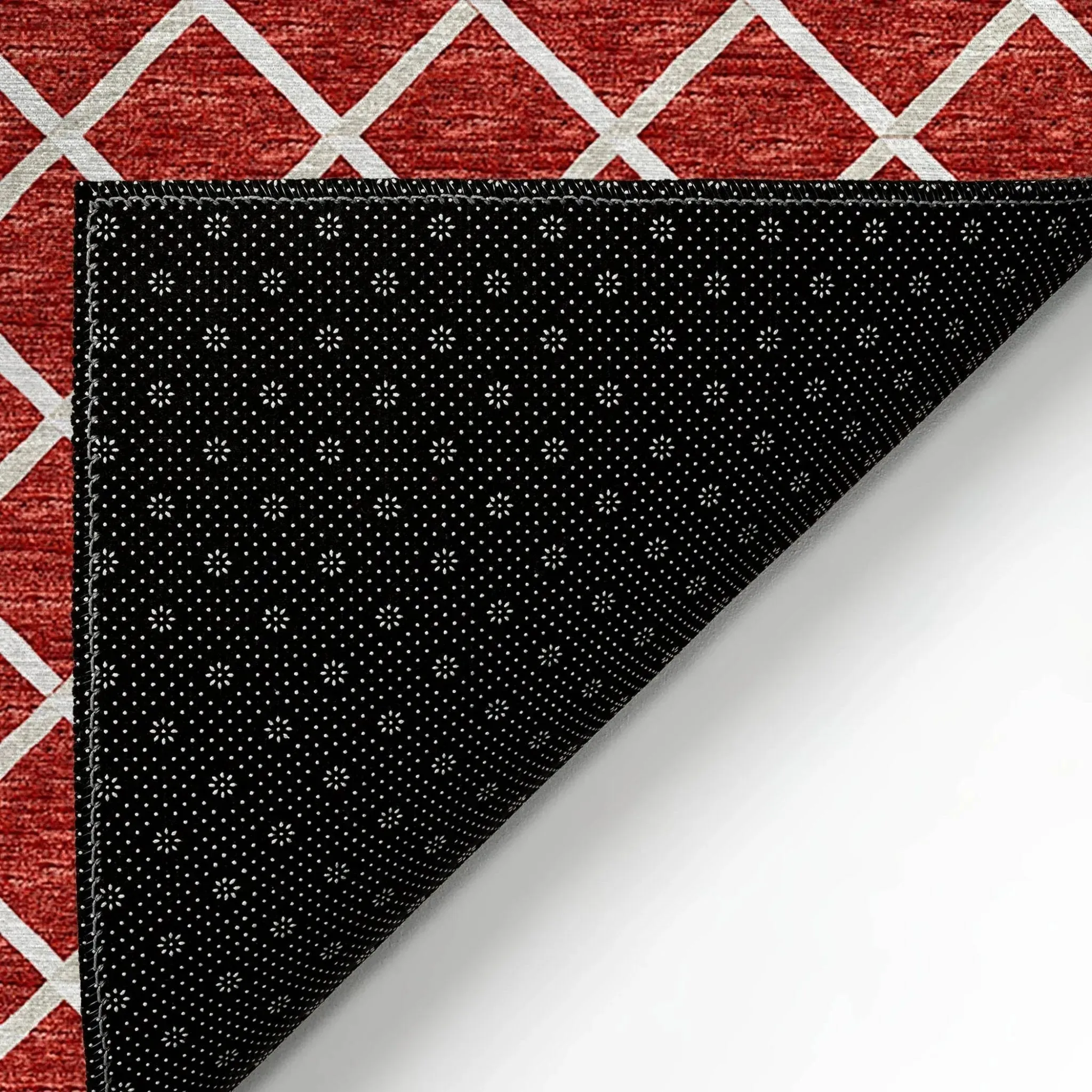 York YO1 Red Rug