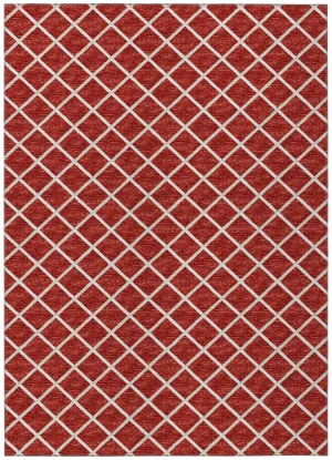 York YO1 Red Rug