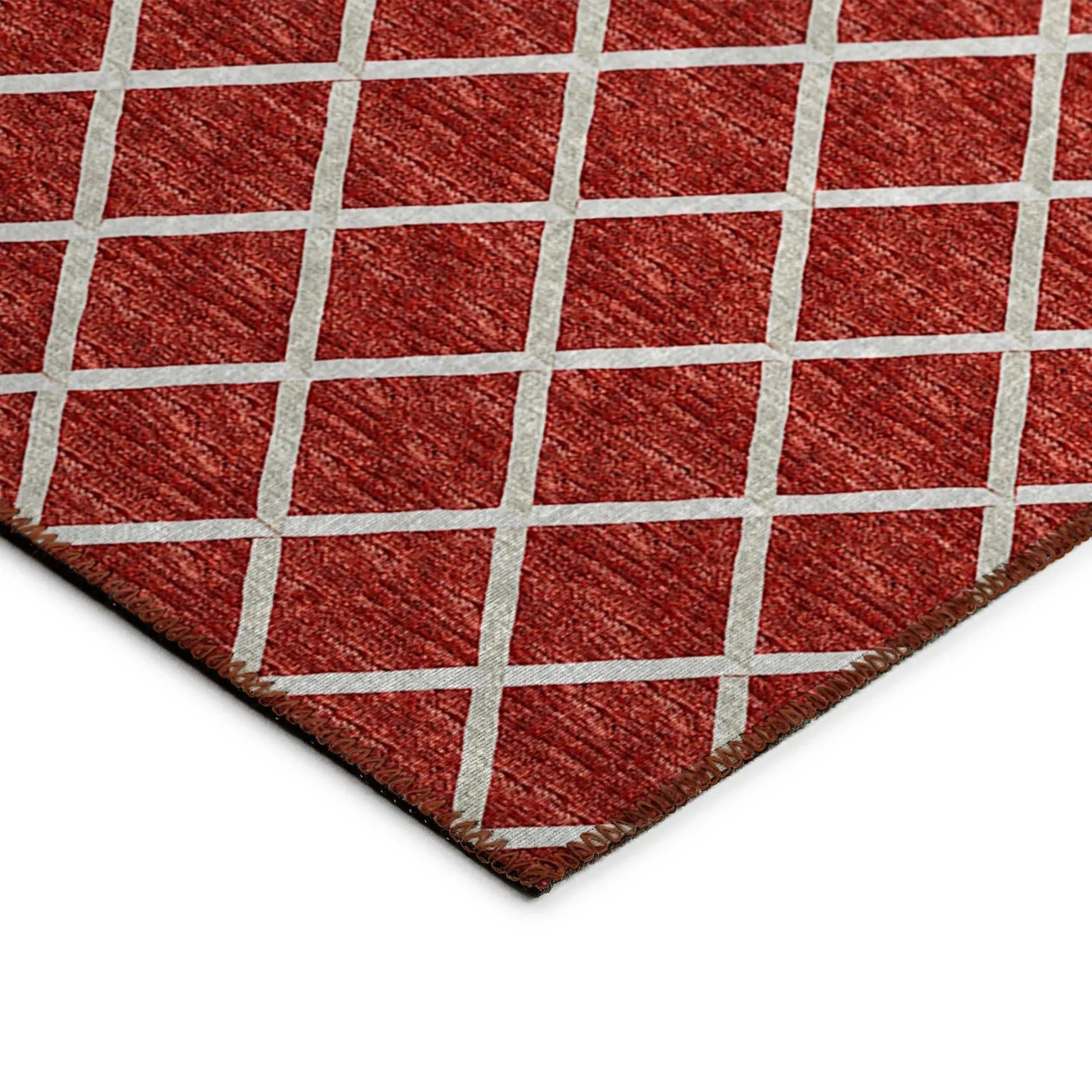 York YO1 Red Rug